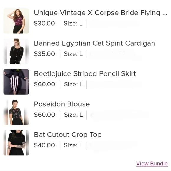 Bundle For @bcoralie97 - Picture 1 of 1